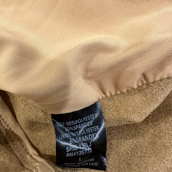 VICI Faux Leather Moto Jacket - SIZE LARGE - Picture 4 of 6